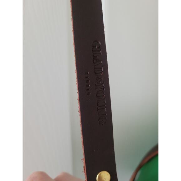 *** HOST PICK *** Glad & Young Kelly Green Fanny Pack Crossbody Leather Bag - Picture 3 of 5